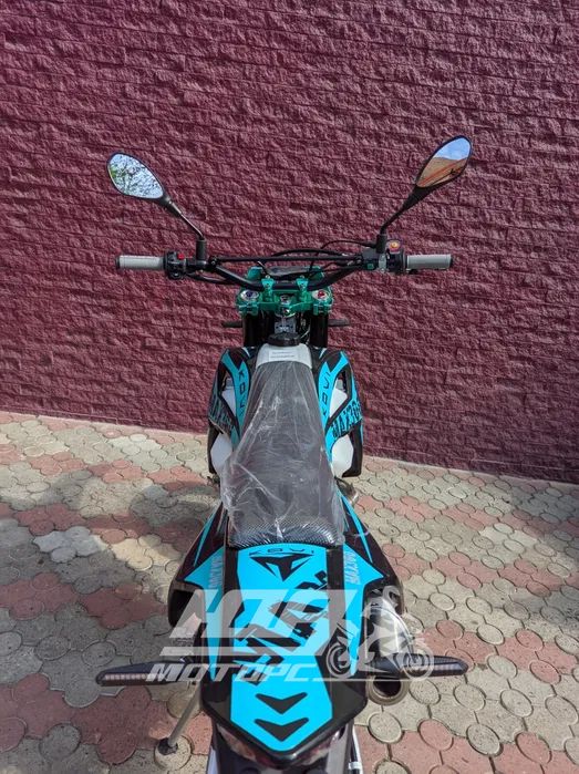 Мотоцикл KOVI MAX 300 MOTARD, Черно-голубой