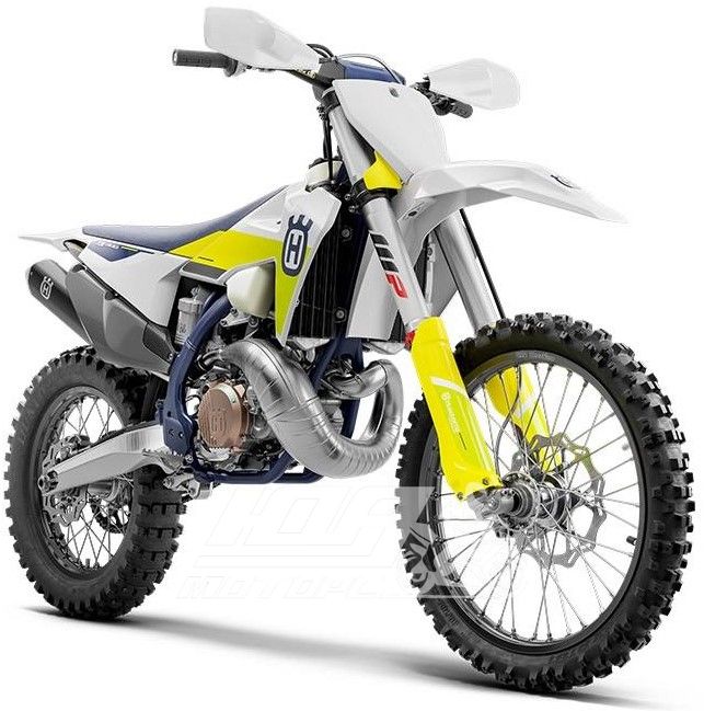 Мотоцикл HUSQVARNA TX 300I, Білий із синьо-жовтим