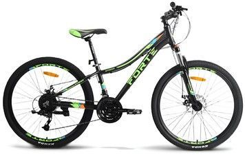 Велосипед FORTE STRIKER (колеса 26". алюмінієва рама - 13") Кутова рама, Жовтий