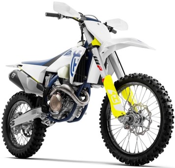 Мотоцикл HUSQVARNA FX 350, Белый с сине-желтым