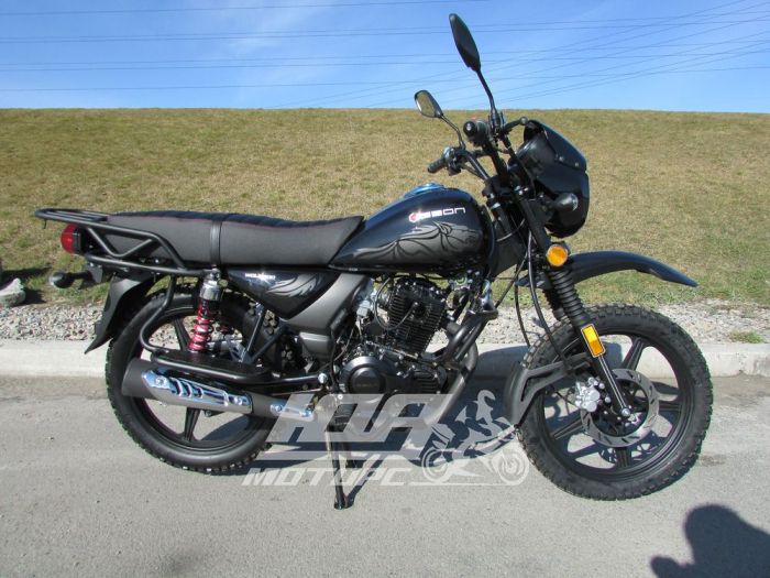 Мотоцикл GEON (HUNTER) WOLF N200, Черный