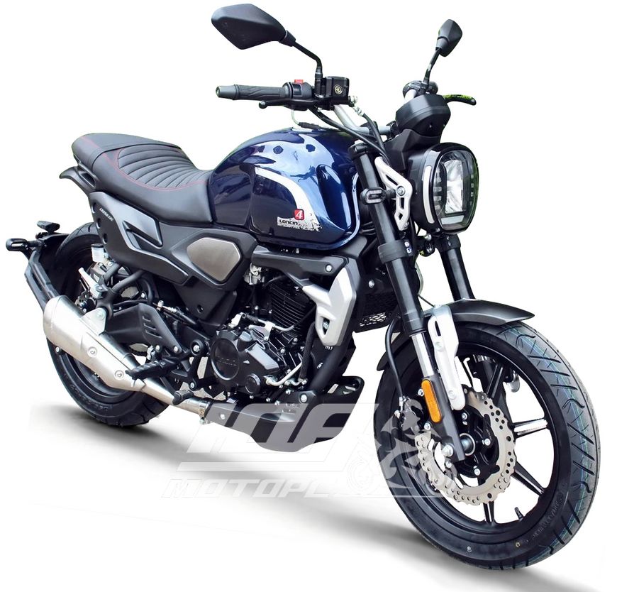 Мотоцикл LONCIN LX250-12C AC4, Черно-синий
