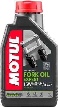 Масло вилочное MOTUL FORK OIL EXPERT MEDIUM/HEAVY SAE 15W - 1 л