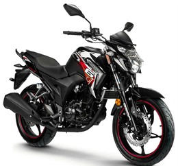 Мотоцикл GEON CR6 250, Черный с красным
