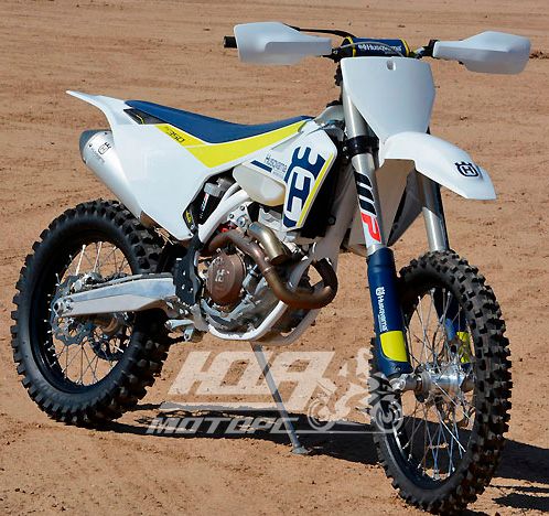 Мотоцикл HUSQVARNA FX 450, Білий із синьо-жовтим
