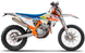 Мотоцикл KTM 250 EXC SIX DAYS TPI, Белый с сине-оранжевый