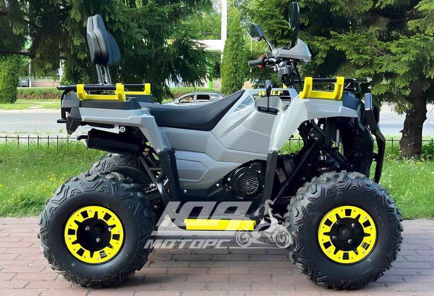 Квадроцикл MIKILON WOLF 200 PRO, Сірий