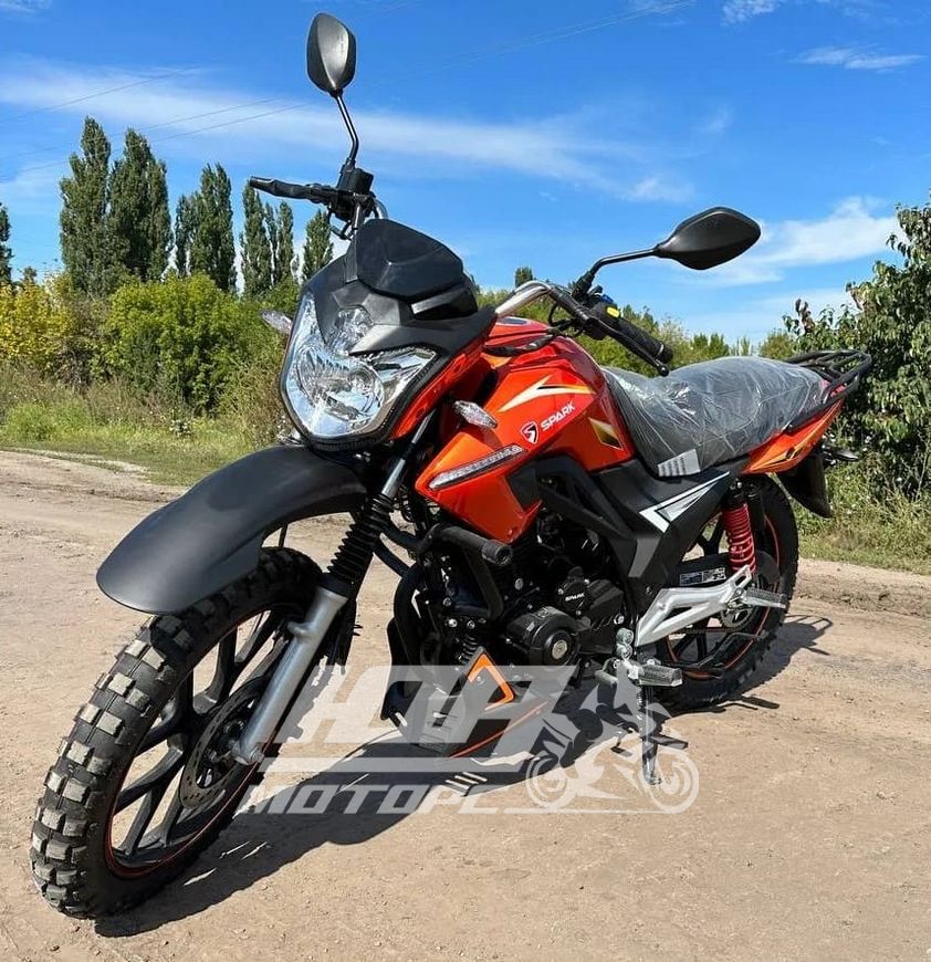 Мотоцикл SPARK SP200R-26, Чорний