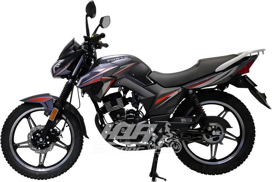 Мотоцикл FORTE FT250EN, Черный