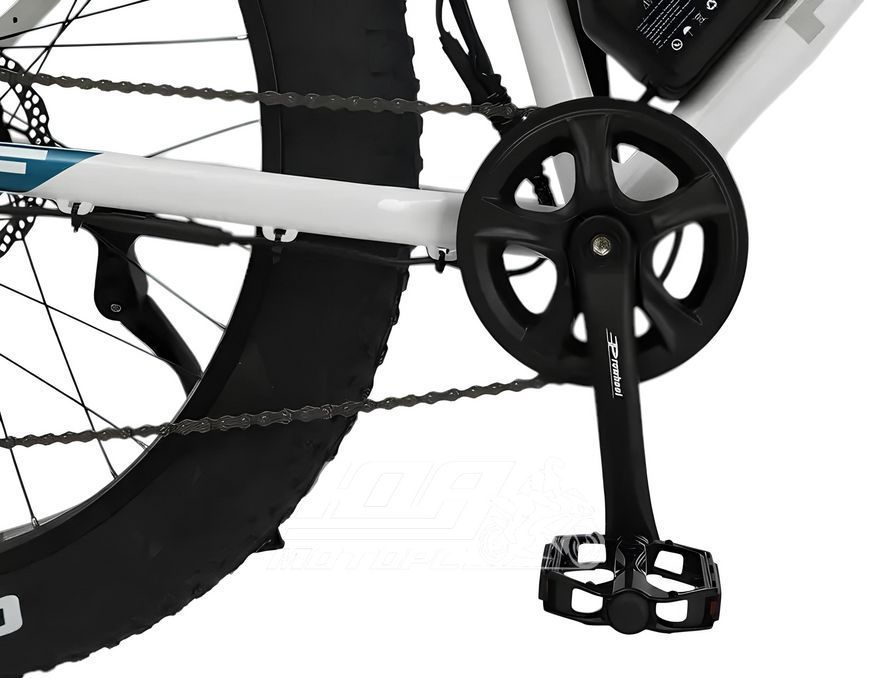 Електровелосипед FORTE RAPID (колеса - 26", алюмінієва рама - 18"), Білий