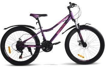 Велосипед SPARK LINK (колеса - 24", алюминиевая рама - 12"), Фиолетовый