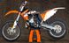 Мотоцикл KTM 250 EXC-F, Черный с бело-оранжевый