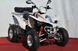 Квадроцикл Kymco Maxxer 300, Бело-красно-черный