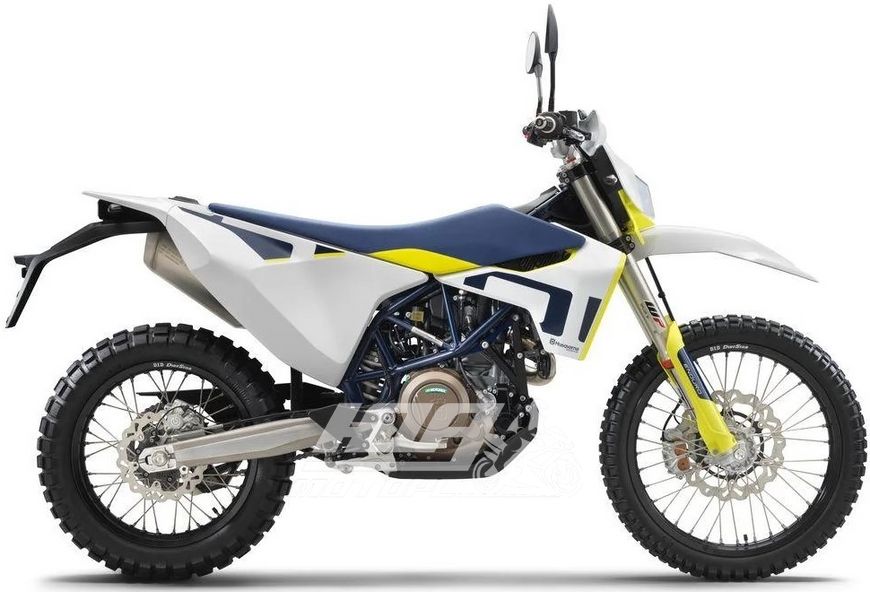 Мотоцикл HUSQVARNA 701 ENDURO 2020Г, Белый с сине-желтым