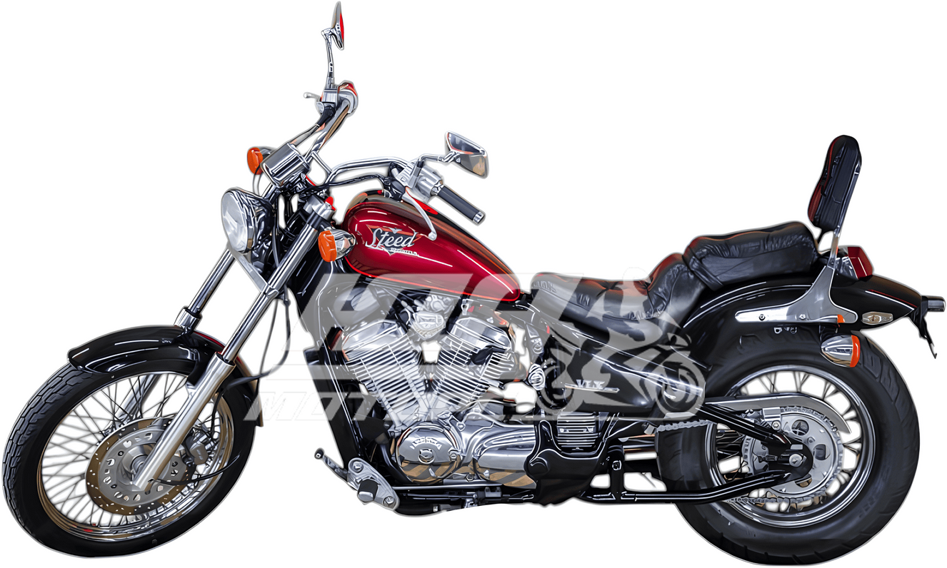 Мотоцикл Honda Steed 600 [19354 км / 1998 г.] по доступной цене в ...