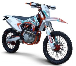 Мотоцикл GEON Dakar GNX 250 (Enduro) Factory, Бело-оранжевый