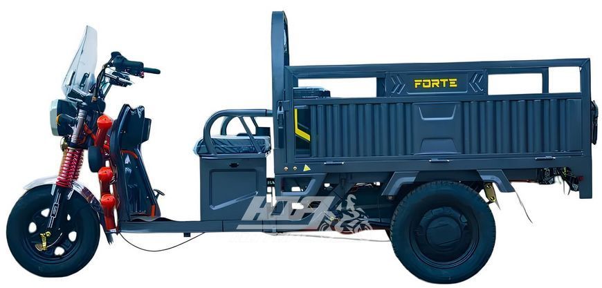Электротрицикл грузовой FORTE GP-1150-A, Серый
