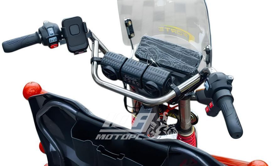 Электротрицикл грузовой FORTE GP-1150-A, Серый