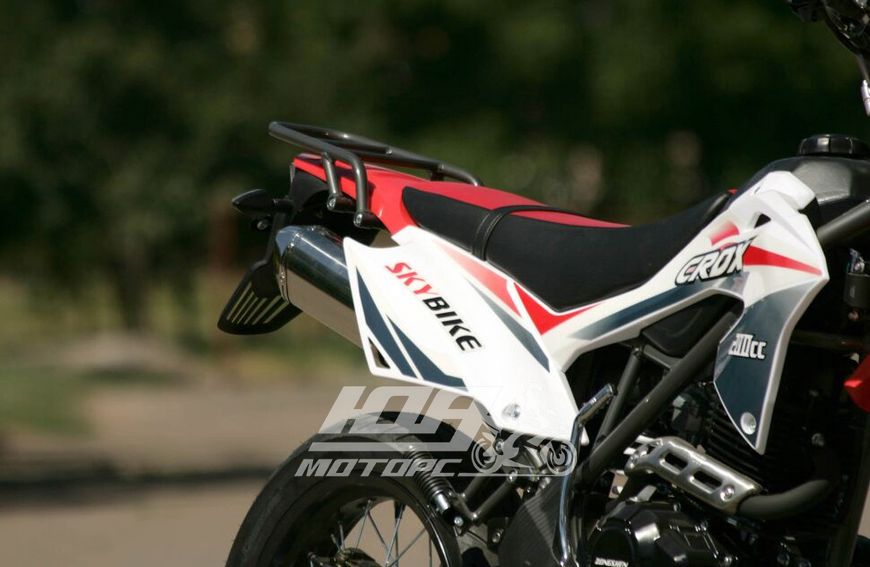 Мотоцикл SKYBIKE CRDX 200 (MOTARD), Бело-красный