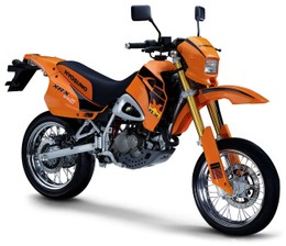 Мотоцикл HYOSUNG RX125SM, Помаранчевий
