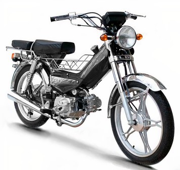 Мопед MOTOLEADER ML50 L, Черный