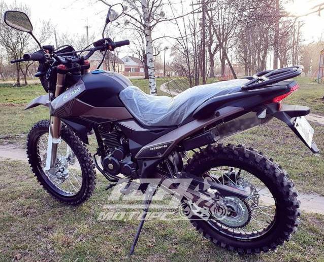 Мотоцикл SHINERAY XY250-6C ЭНДУРО-ШИНЫ, Коричневый