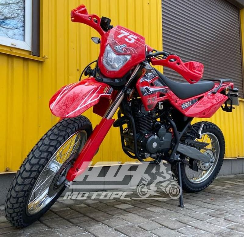 Мотоцикл SHINERAY XY200GY-11B LIGHT ENDURO (2020 г.), Червоний