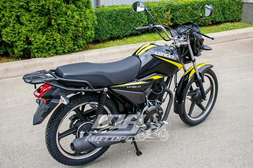 Мотоцикл LONCIN LX150-77 FASTER, Чорний