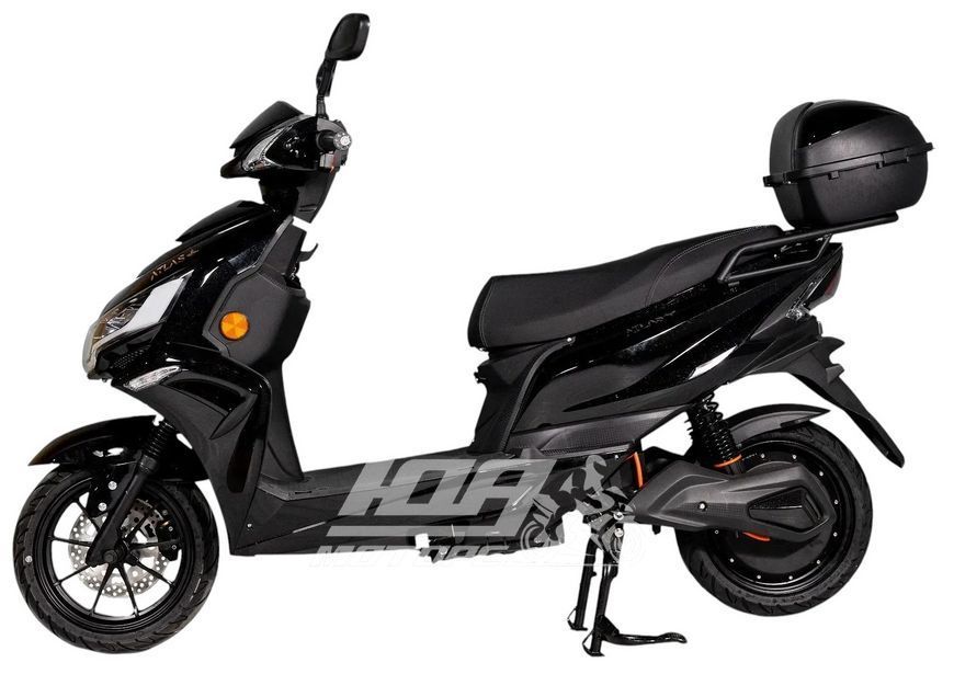 Электроскутер ATLAS Eagle 2000W Box, Черный