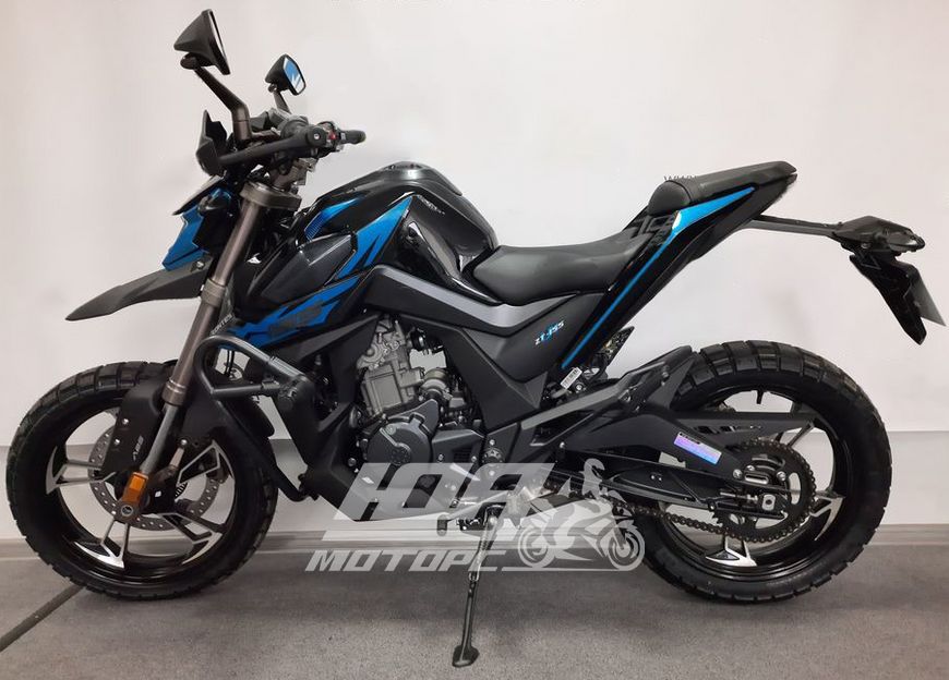Мотоцикл ZONTES G155 U, Черный с синим