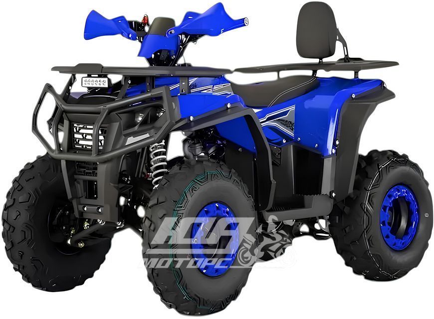 Электроквадроцикл FORTE FFP1500, Черно-голубой