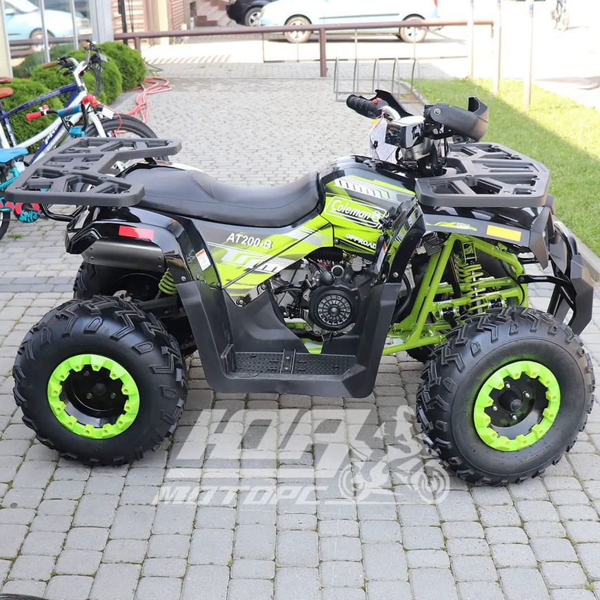 Квадроцикл Spark SP200-2, Чорно-зелений