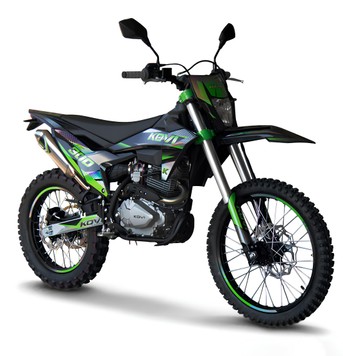 Мотоцикл KOVI JNC 300, Черно-зеленый