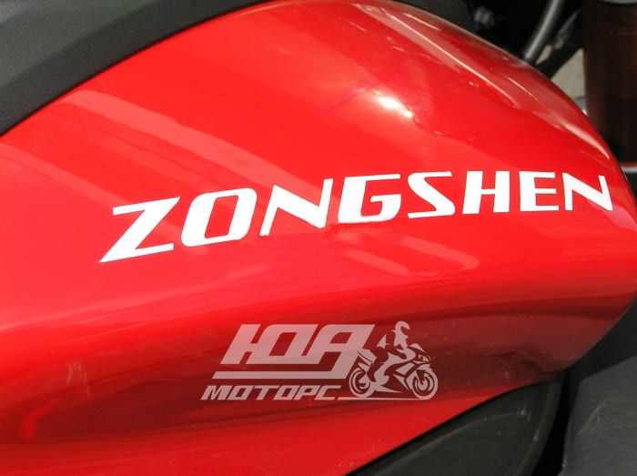 Мотоцикл Zongshen ZS250GS-3A, Червоний