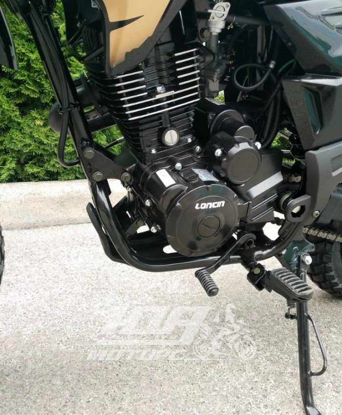 Мотоцикл LONCIN LX150GY-6 PRUSS, Черный