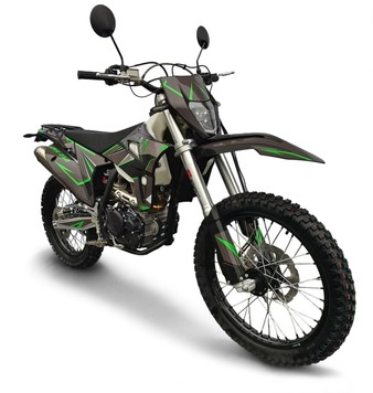 Мотоцикл KOVI JNR 250, Черно-зеленый