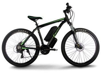 Электровелосипед E-MOTION MTB GT, Черно-зеленый