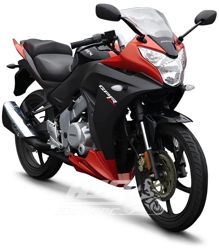 Мотоцикл ZONGSHEN ZS150-38C (GPR200), Черно-красный