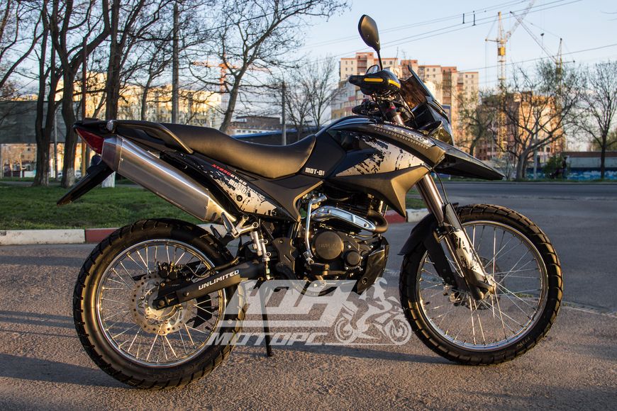Мотоцикл SHINERAY XY250-6B ENDURO / ЕНДУРО-ШИНИ, Чорний
