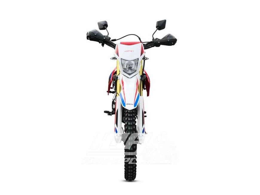Мотоцикл HORNET DAKAR, Бордово-бело-синий