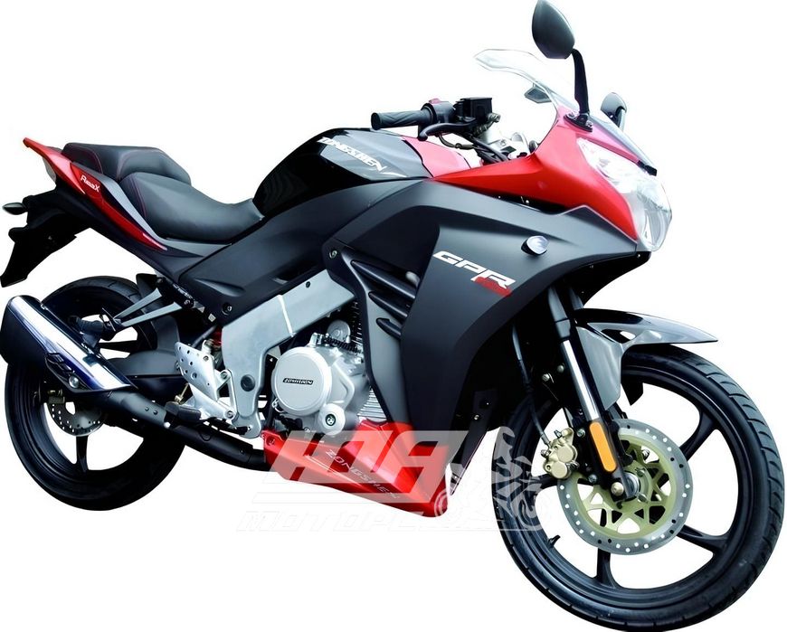 Мотоцикл ZONGSHEN ZS150-38C (GPR200), Чорно-червоний