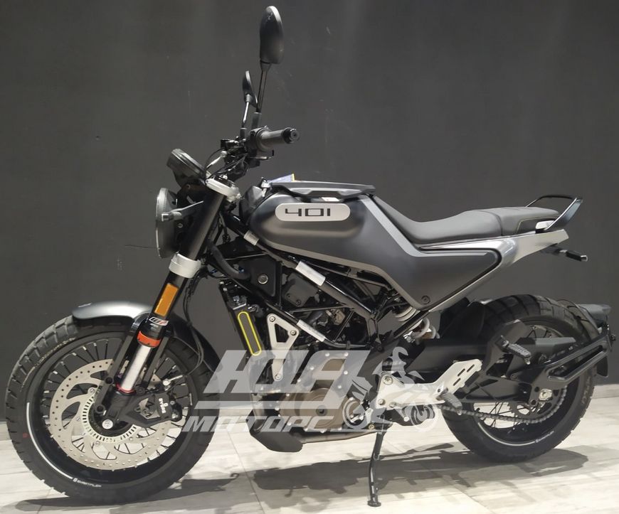 Мотоцикл HUSQVARNA SVARTPILEN 401 (2020 г.), Черно-серый