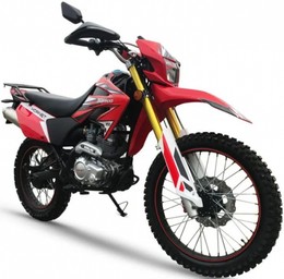 Мотоцикл HORNET TORNADO, Чорно-червоний