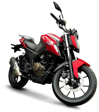 Мотоцикл LONCIN LX250-15D CR4, Черно-красный