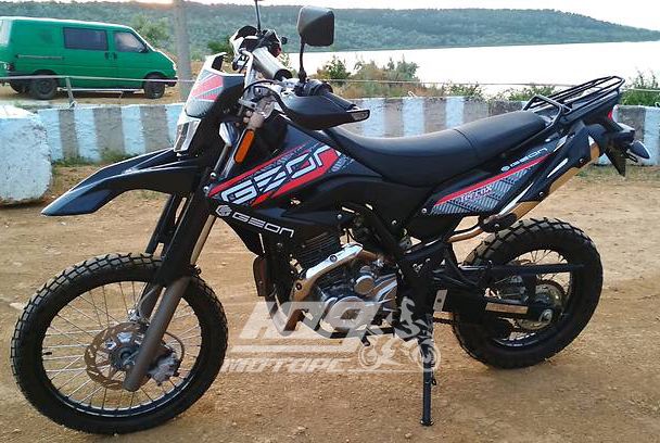 Мотоцикл GEON TERRAX-ROAD 250, Чорний