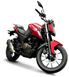 Мотоцикл LONCIN LX250-15D CR4, Чорно-червоний