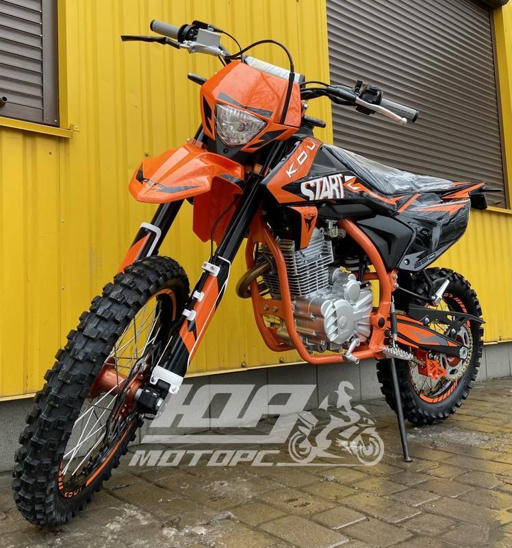 Мотоцикл KOVI 250 START (Чотирьохтактний ZONGSHEN), Оранжево-чорний