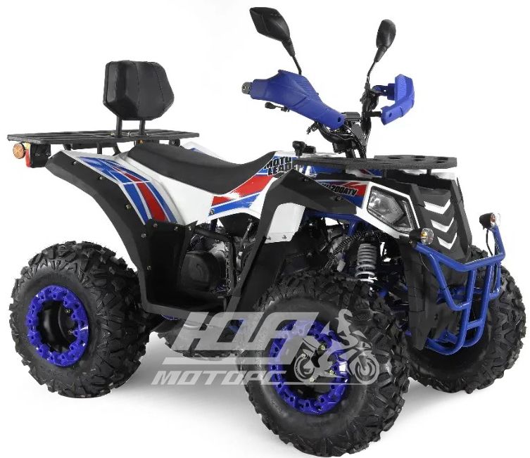 Квадроцикл MotoLeader ML200 ATV, Біло-синій