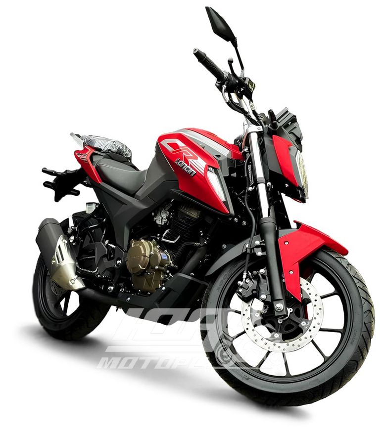 Мотоцикл LONCIN LX250-15D CR4, Чорно-червоний