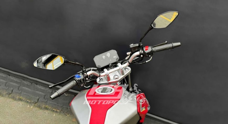 Мотоцикл LONCIN LX250-15D CR4, Чорно-червоний